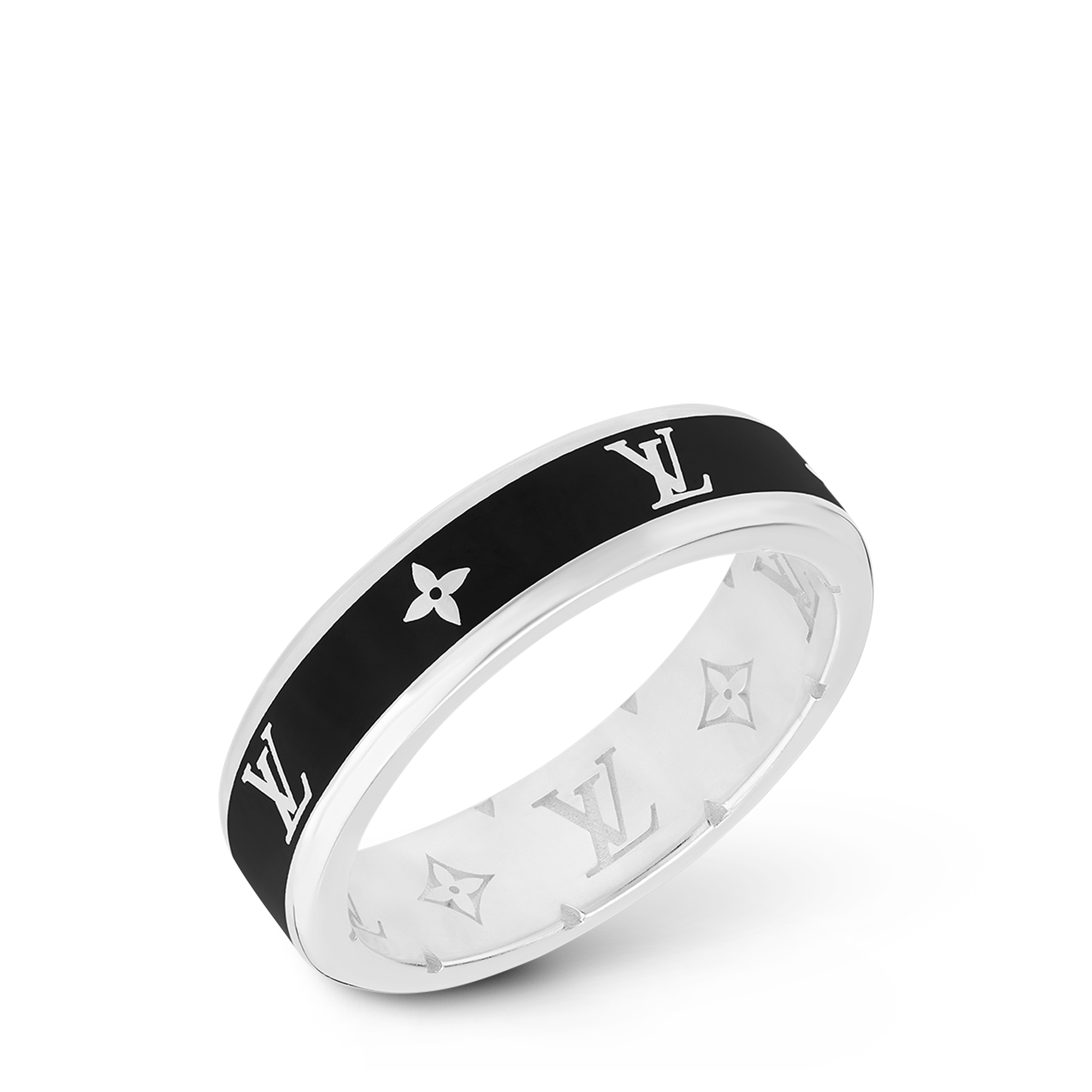 LV Spike Ring . - Luxury Fashion Jewellery - M1534L Silver | LOUIS